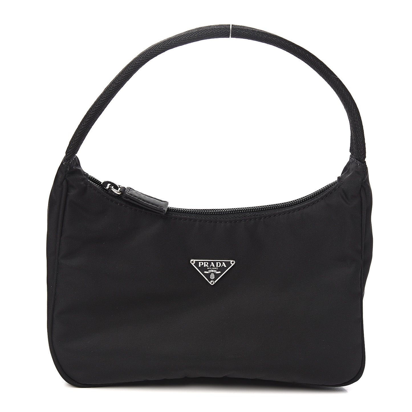 Tessuto Nylon Sport Shoulder Bag Black