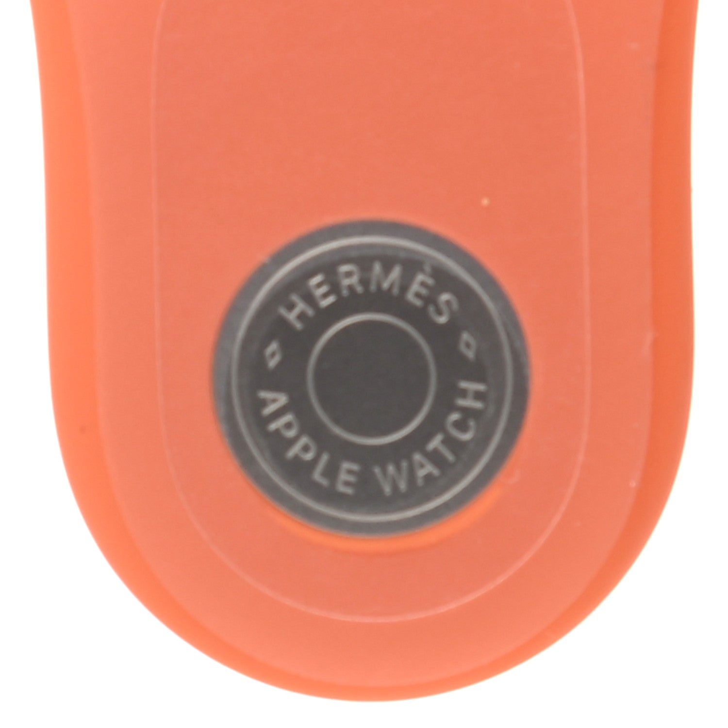 Hermes Silicone Apple Sports Watch Single Tour Band Orange 5 of 5