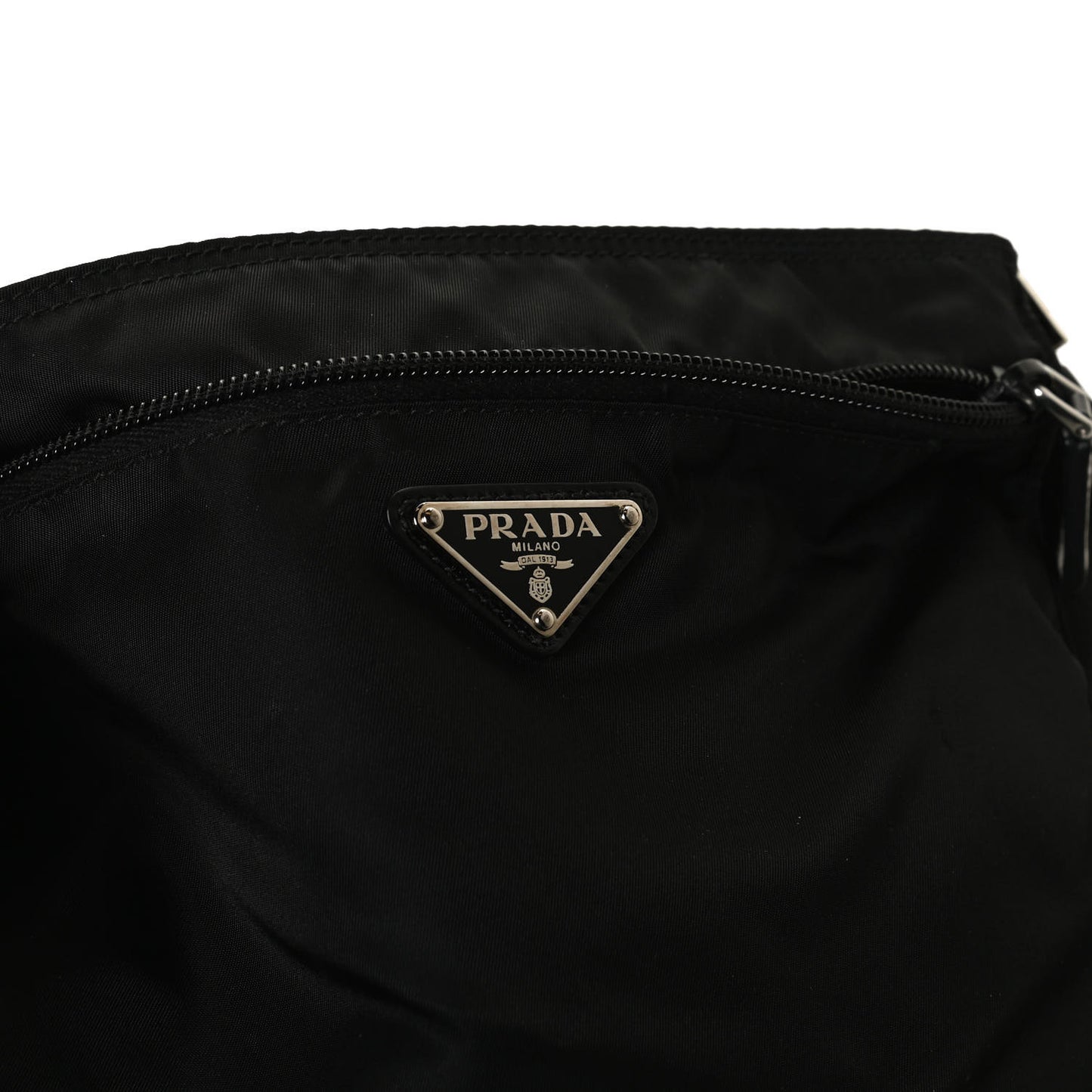 Tessuto Nylon Crossbody Bag Black