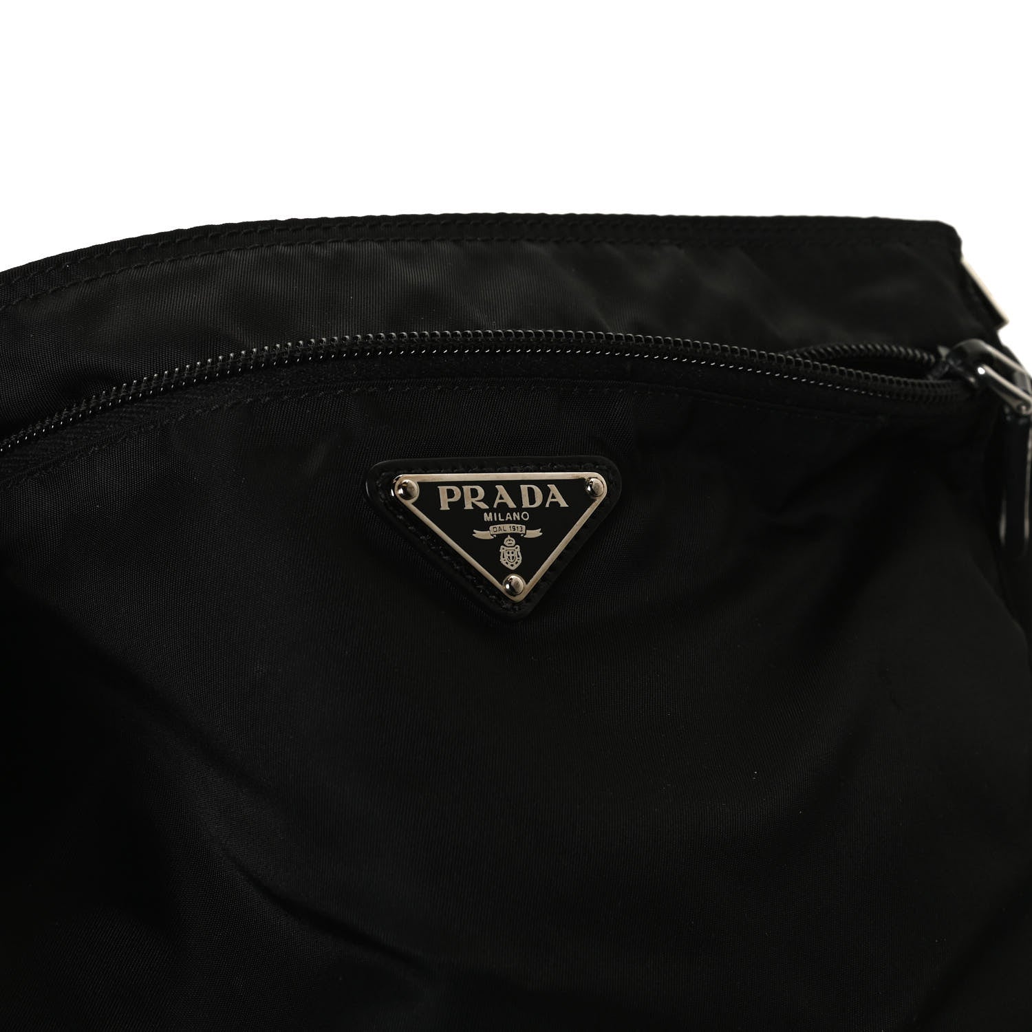 Prada Tessuto Nylon Crossbody Bag Black 5 of 8