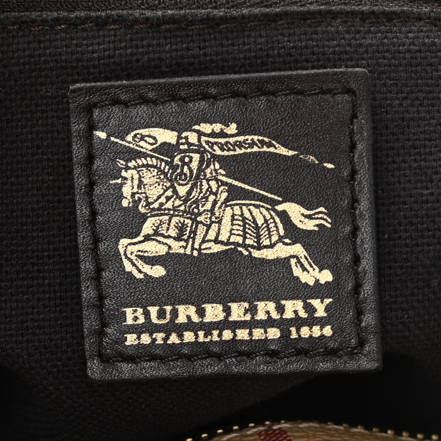 Haymarket Check Crossbody Black