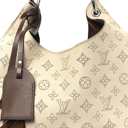 Louis Vuitton Mahina Carmel Hobo Creme 7 of 13