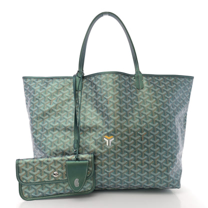 Goyard Iridescent Goyardine Saint Louis GM Pearly Green 3 of 11