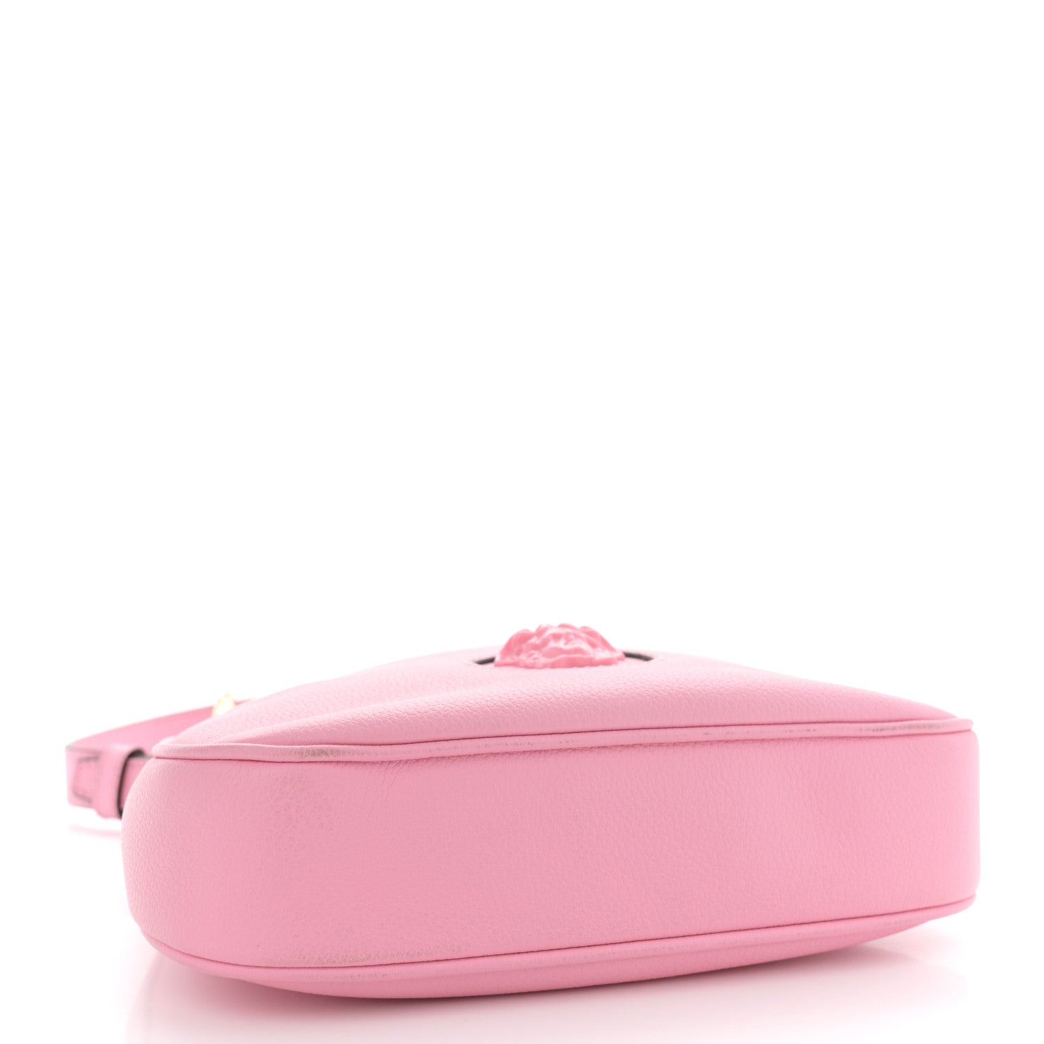 Versace Calfskin La Medusa Small Hobo Crossbody Pink 4 of 11