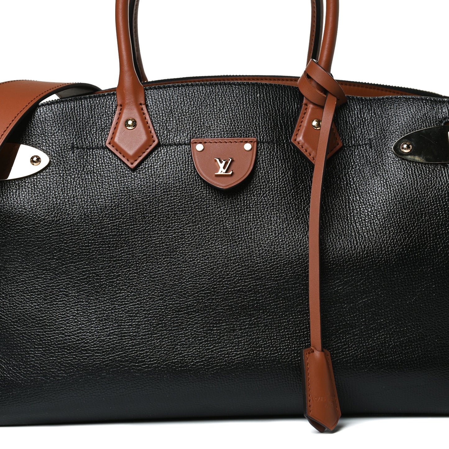 Calfskin All Set MM Black Tan