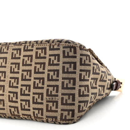 Fendi Zucchino Vitello Mini Mama Baguette Mogano Panna Bruciato 10 of 10