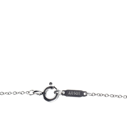 Tiffany Sterling Silver Rubedo 1837 Circles Pendant Necklace 5 of 5