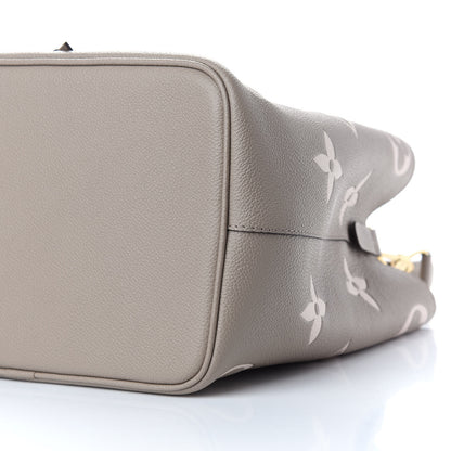 Louis Vuitton Empreinte Monogram Giant Neonoe MM Tourterelle Creme 9 of 11