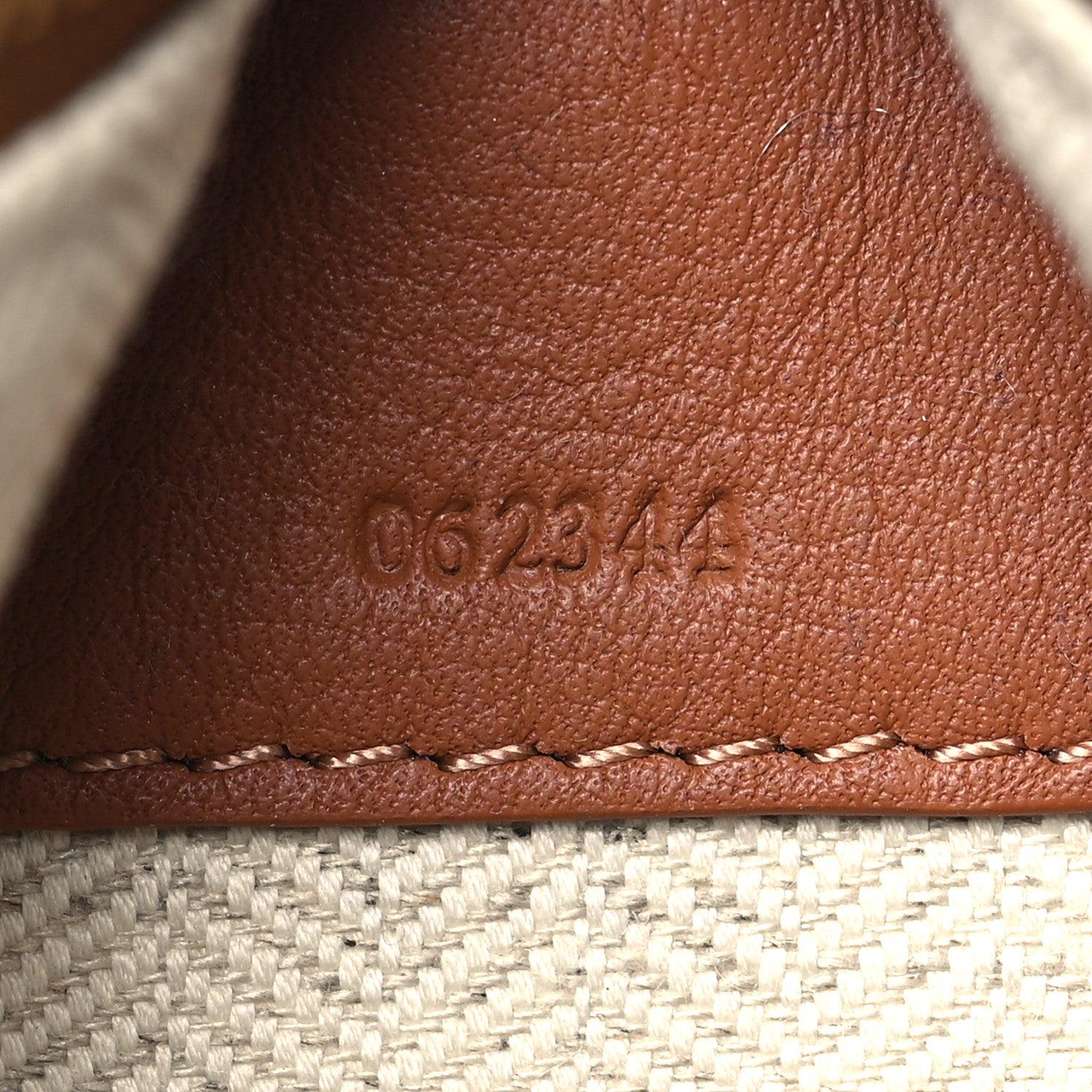 Loewe Calfskin Mini Hammock Hobo Tan 7 of 10