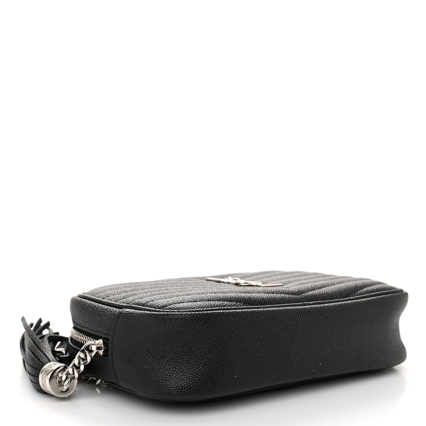 Grain De Poudre Matelasse Monogram Mini Lou Camera Bag Black