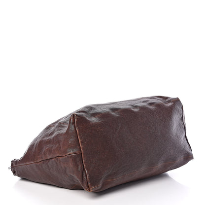 Chanel Distressed Caviar XL Coco Cabas Brown 4 of 14