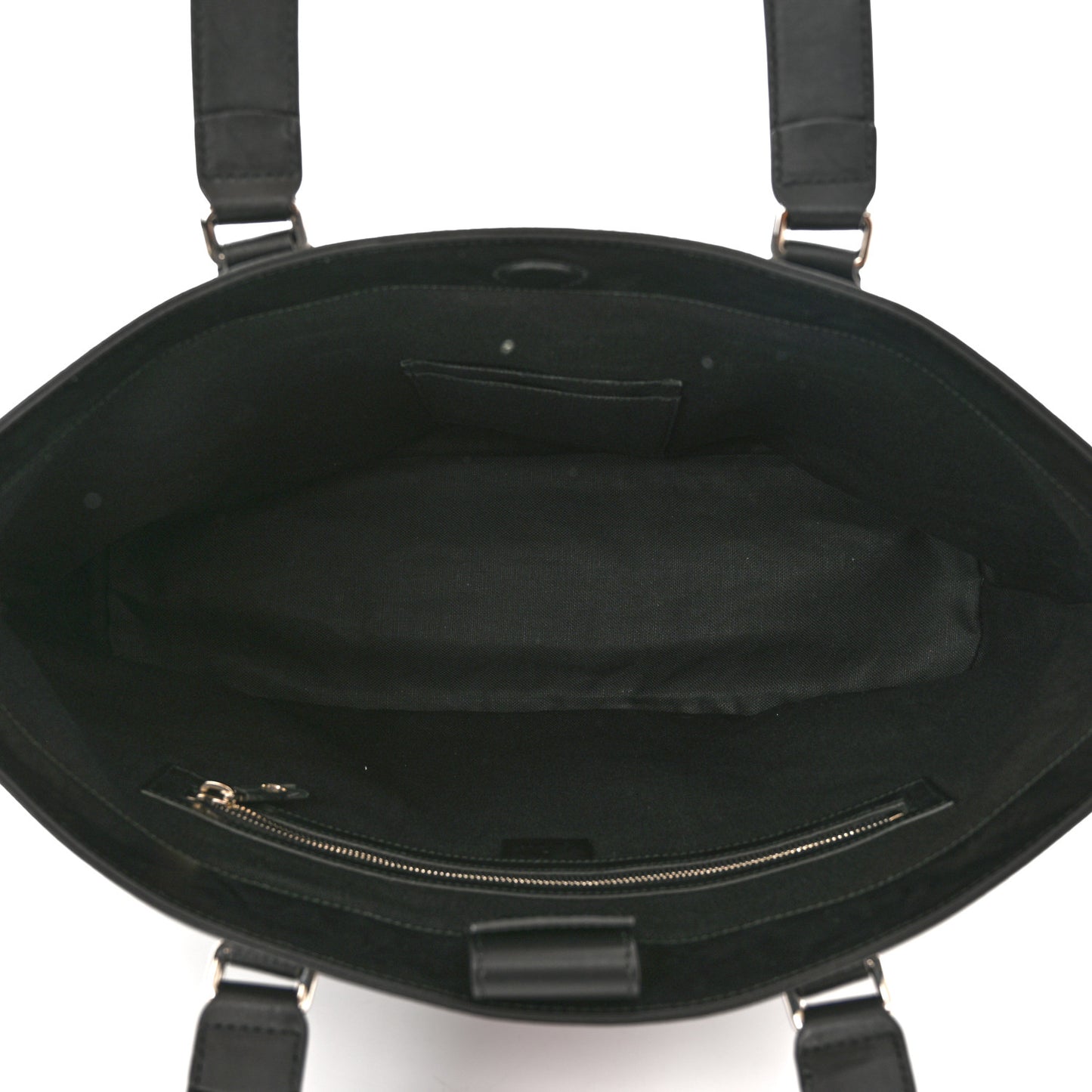 GG Supreme Monogram Web Tote Black Grey