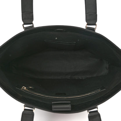 Gucci GG Supreme Monogram Web Tote Black Grey 5 of 10