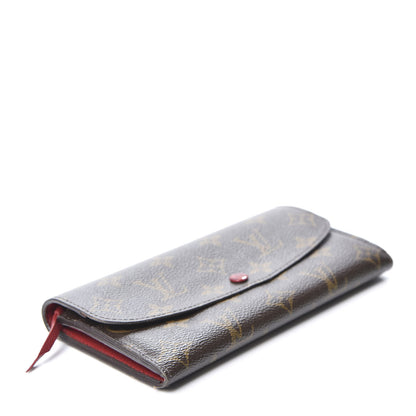 Louis Vuitton Monogram Emilie Wallet Fuchsia 3 of 8