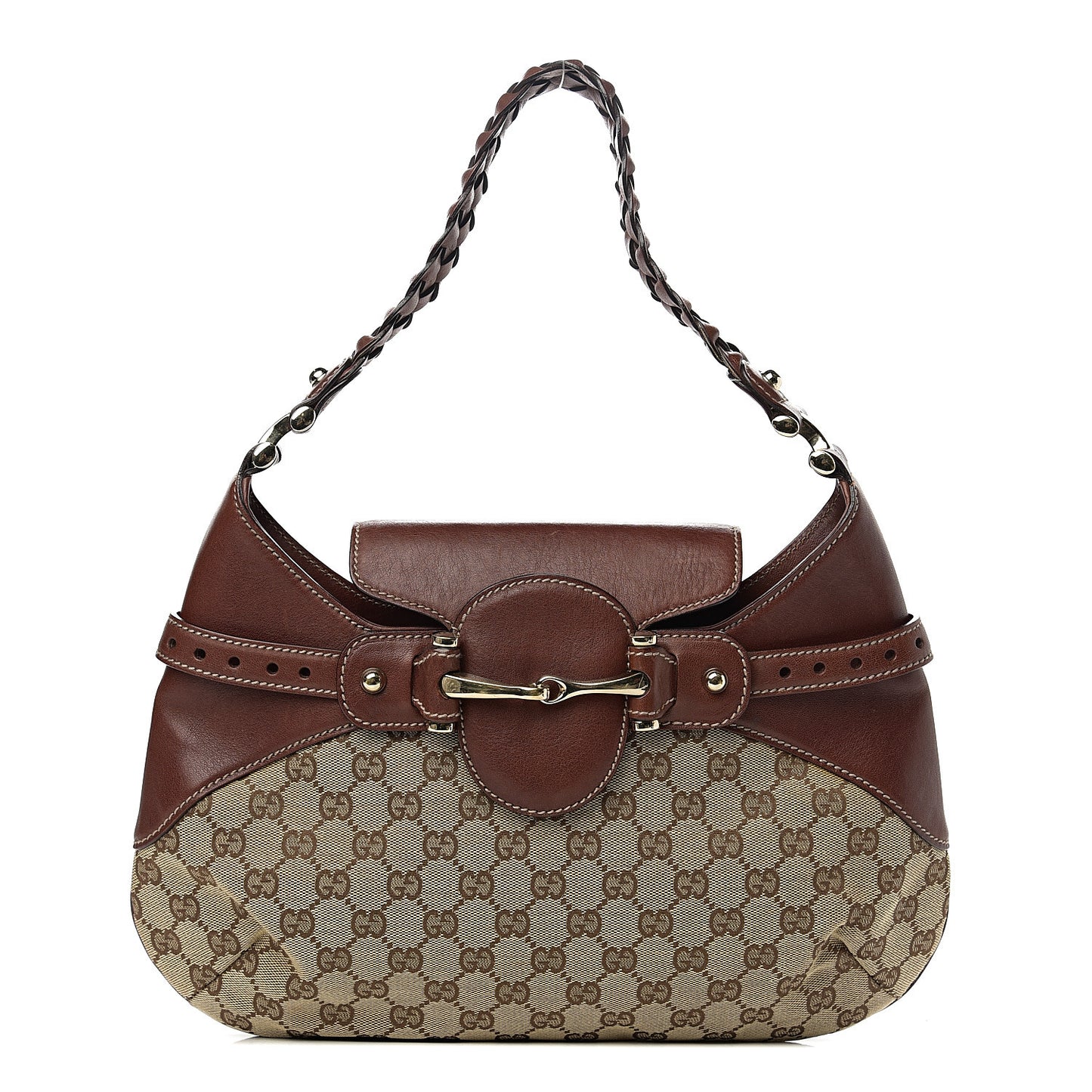 Monogram Pelham Shoulder Bag Brown