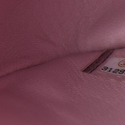 Chanel Caviar Quilted Medium Double Flap Light Pink 6 of 11