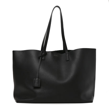 Saint Laurent Calfskin Large Shopping Tote Black 1 of 10