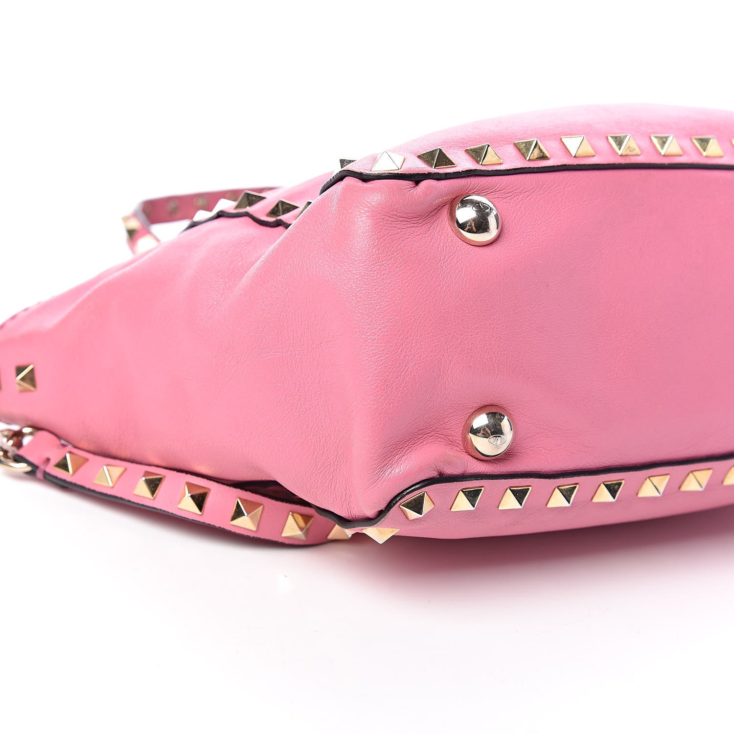 Valentino Garavani Vitello Mini Rockstud Tote Ninphea 12 of 17