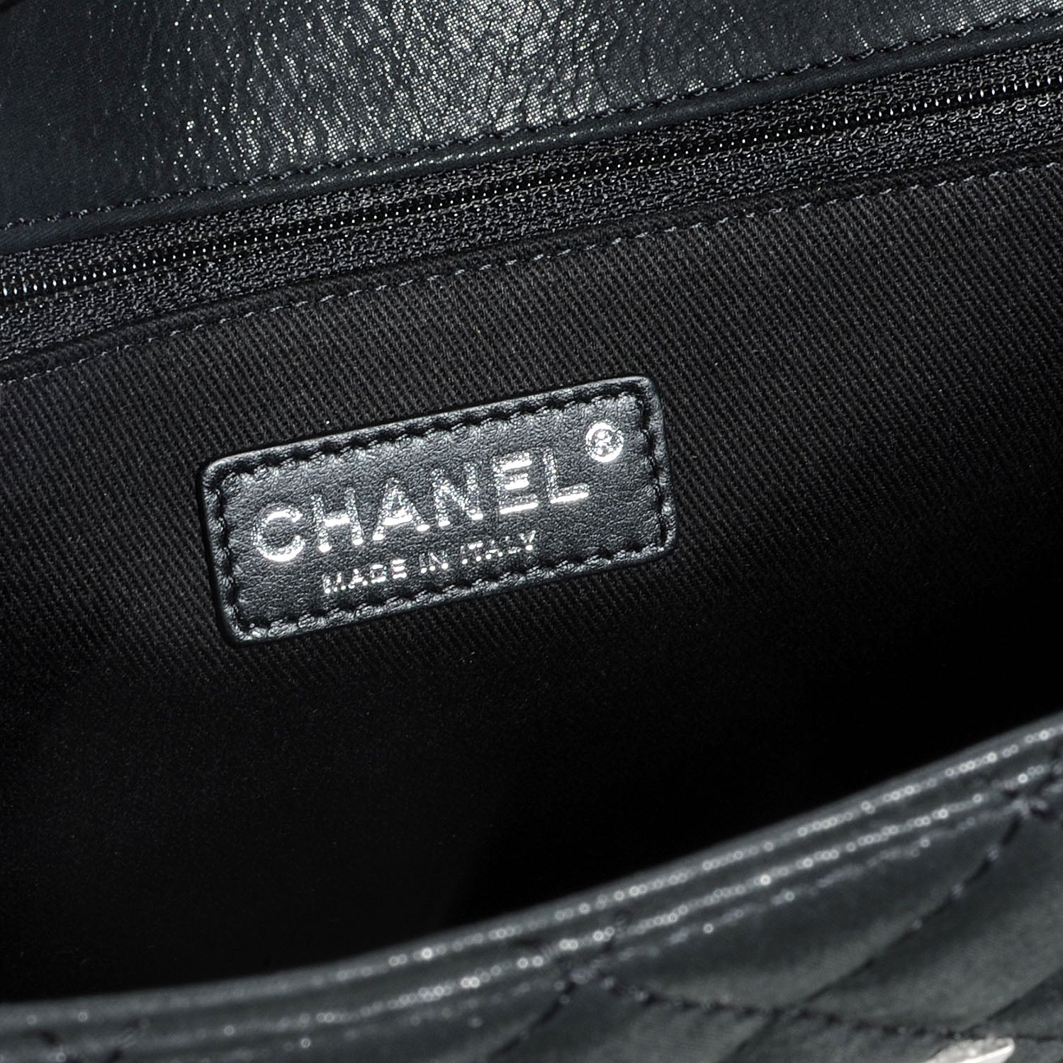 Chanel Iridescent Calfskin Reissue 2.55 Tote Black 7 of 8