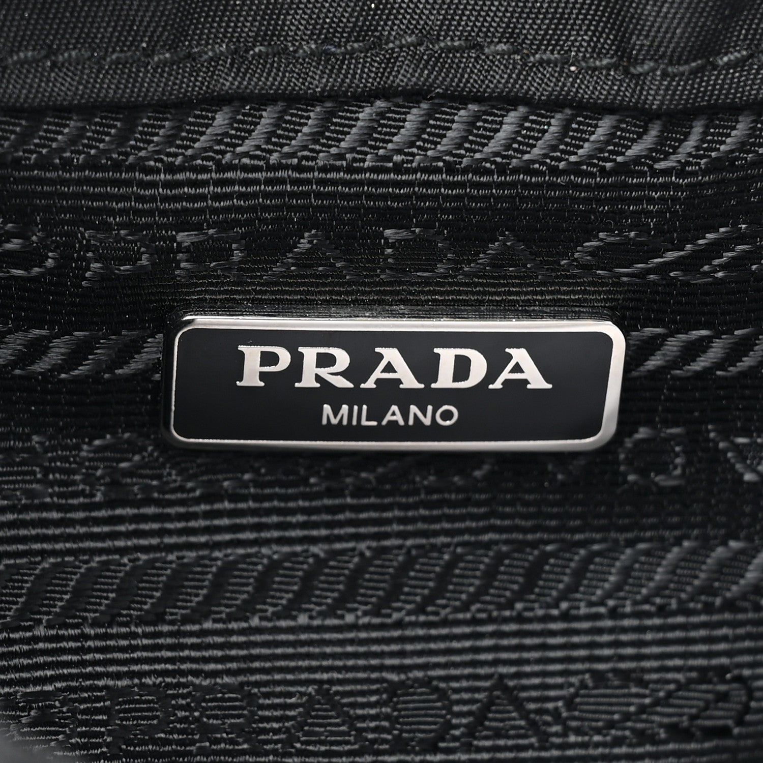 Prada Nylon Vela Mini Crossbody Backpack Black 6 of 8