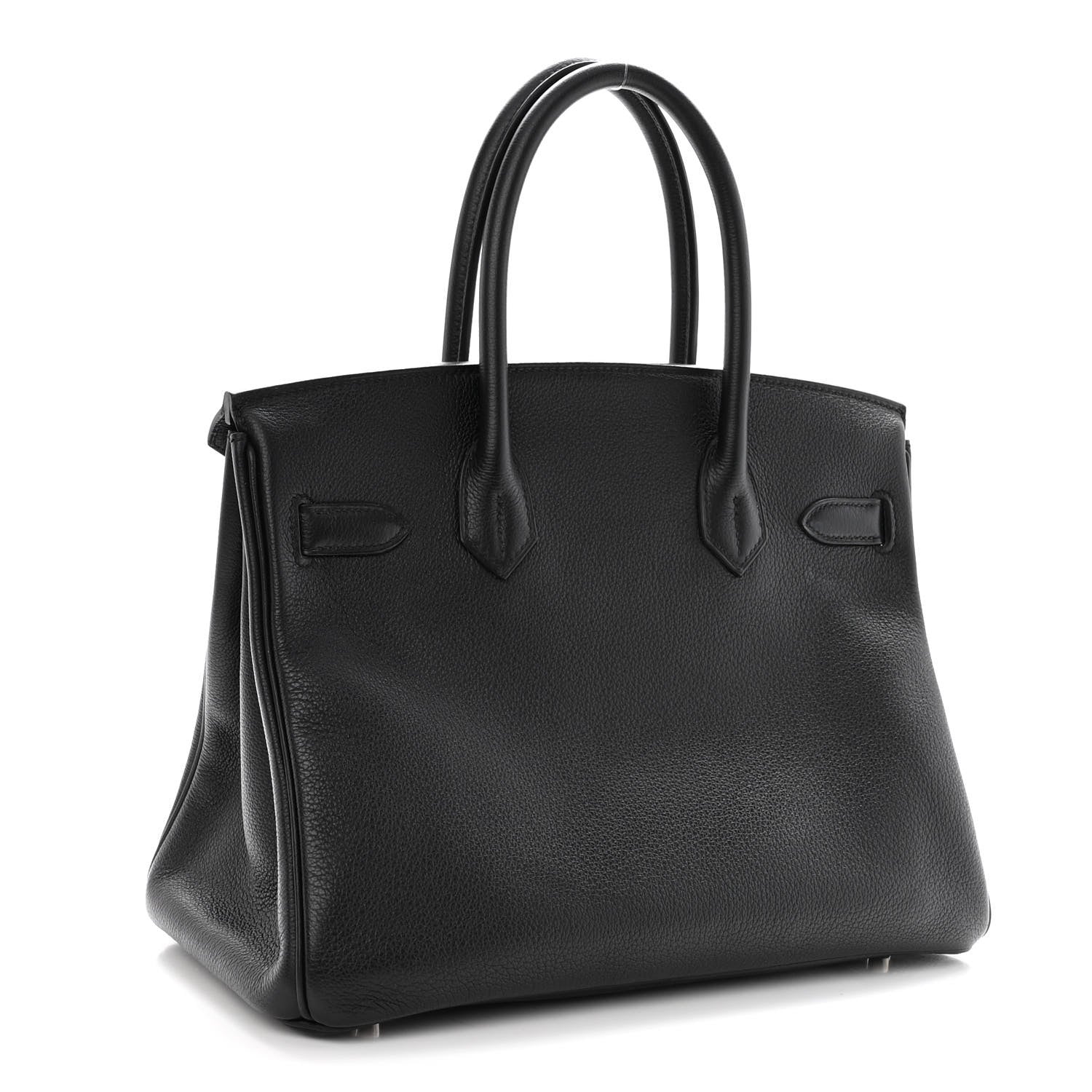 Hermes Taurillon Clemence Birkin 30 Black 3 of 12