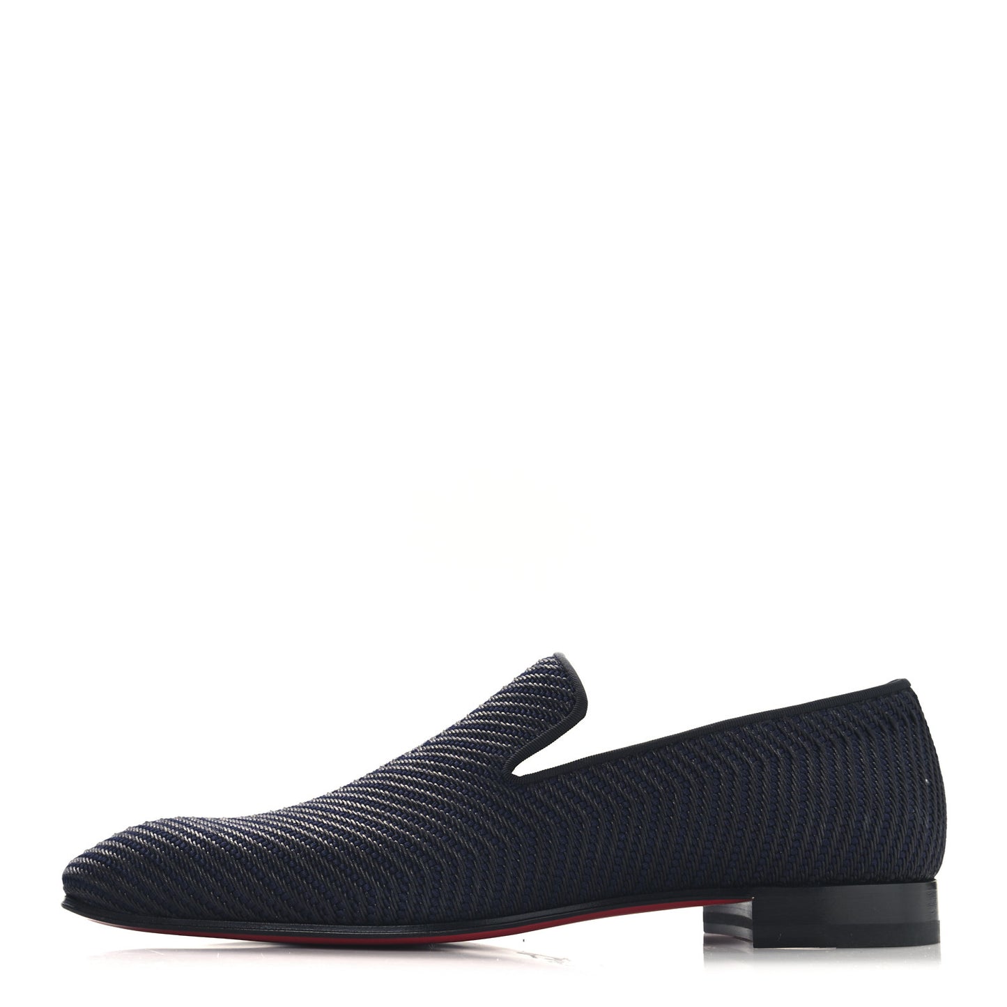 Tresse Cruising Mens Dandelion Flat Loafers 43 Black Navy