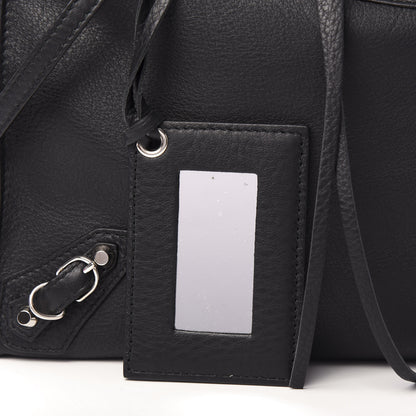 Balenciaga Veau Papier B4 Zip Around Tote Black 11 of 12
