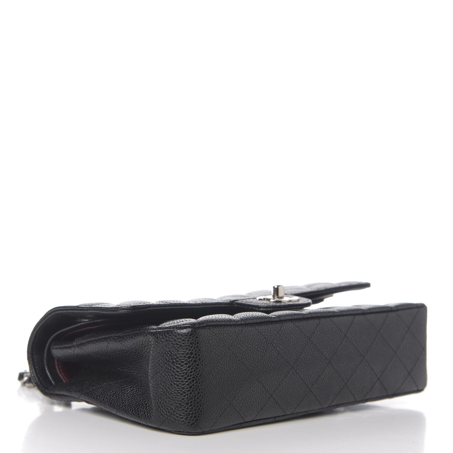 Chanel Caviar Quilted Medium Double Flap Black 3 of 10