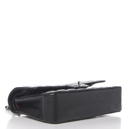 Chanel Caviar Quilted Medium Double Flap Black 3 of 10