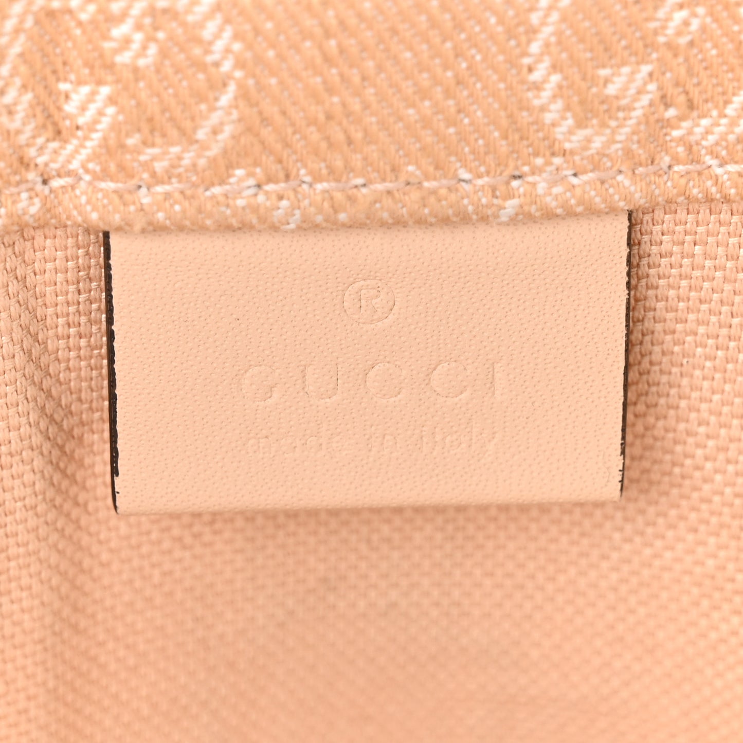 Denim Ophidia GG Monogram Tote Medium Light Beige