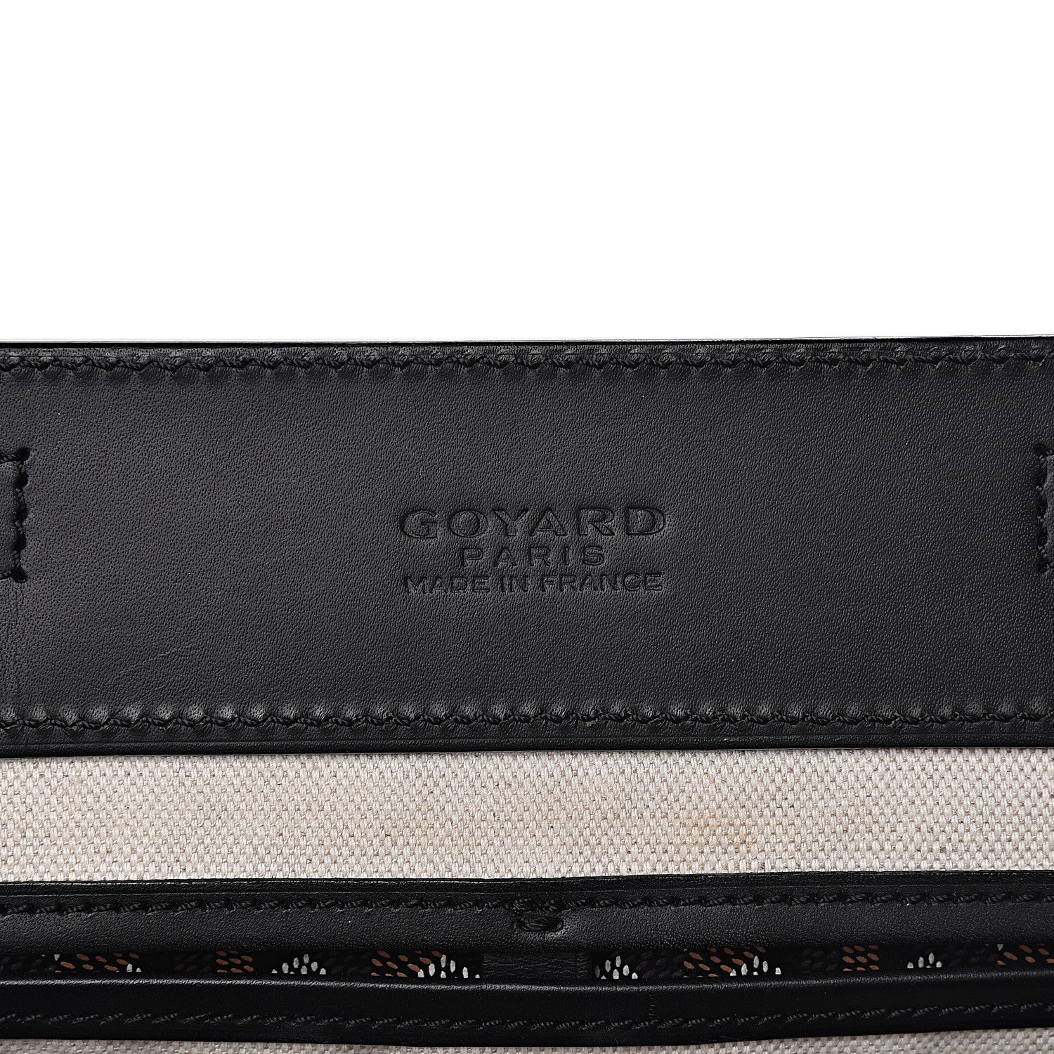 Goyard Goyardine Bellechasse GM Tote Black 6 of 16