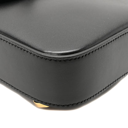 Gucci Calfskin Mini Bamboo Top Handle 3 Way Shoulder Bag Black 8 of 9