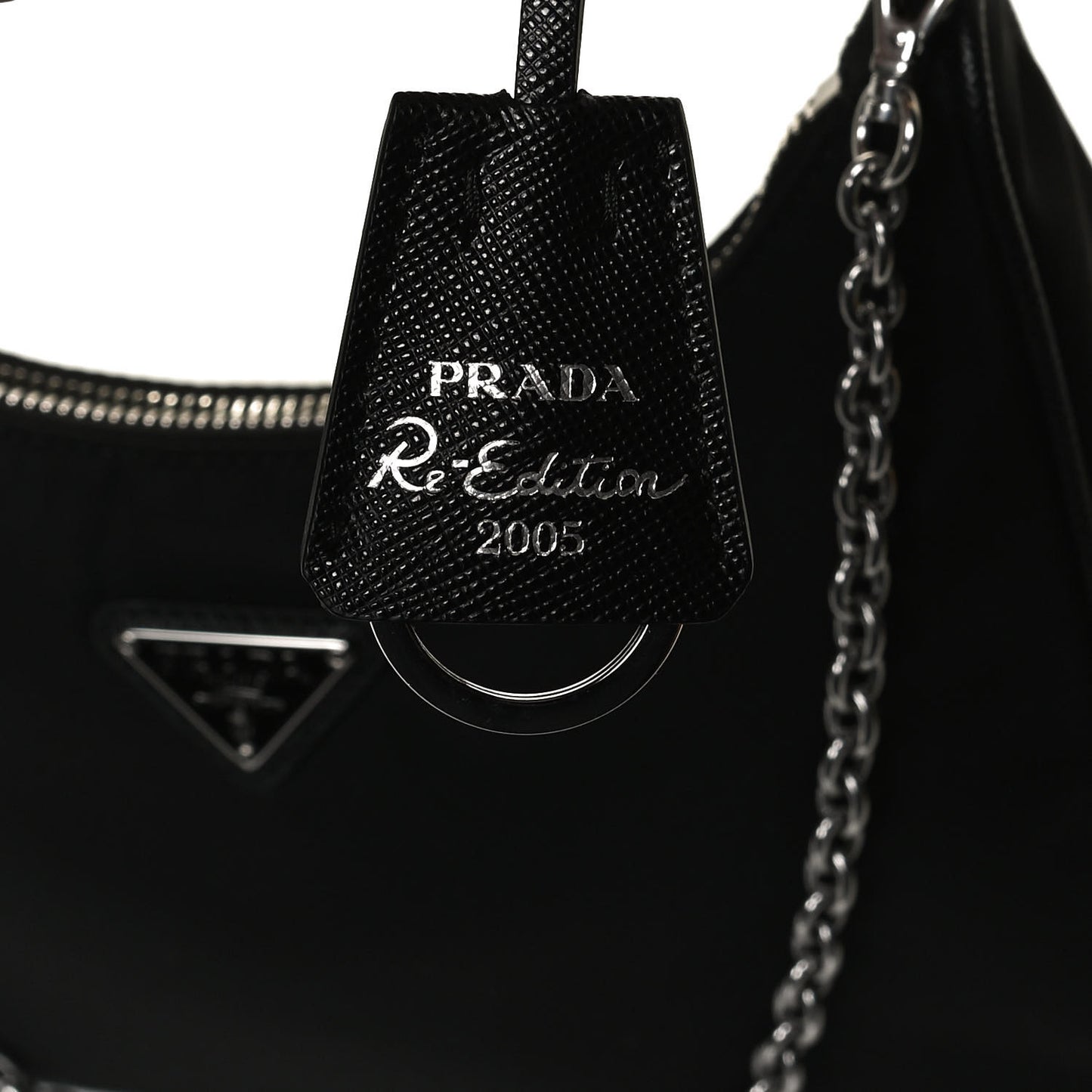 Nylon Re-Edition 2005 Shoulder Bag Black