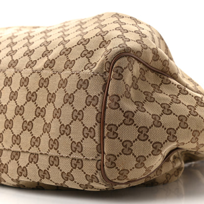 Gucci Monogram Large Sukey Tote Brown 9 of 9