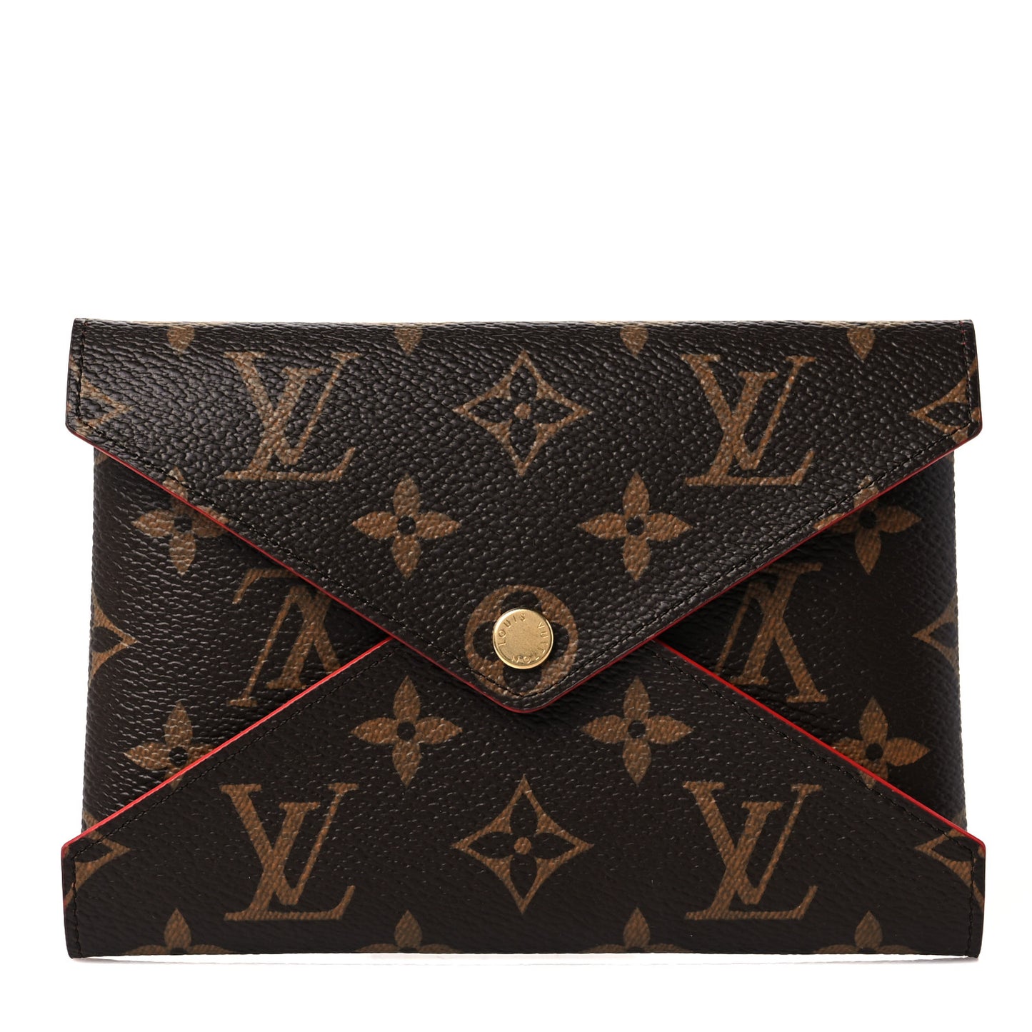 Monogram Medium Kirigami Pochette Insert Coquelicot