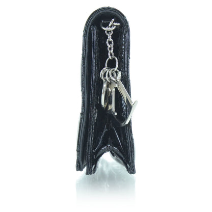 Christian Dior Patent Cannage Evening Clutch Bag Black 4 of 11