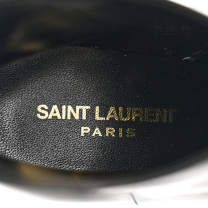 Saint Laurent Nappa Vendome Loulou Ankle Zip Boot 38.5 Black 6 of 8