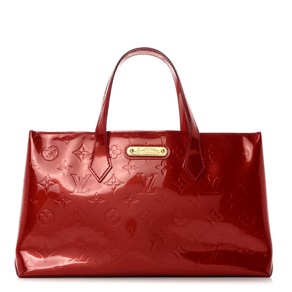Louis Vuitton Vernis Wilshire PM Pomme D'Amour 1 of 9
