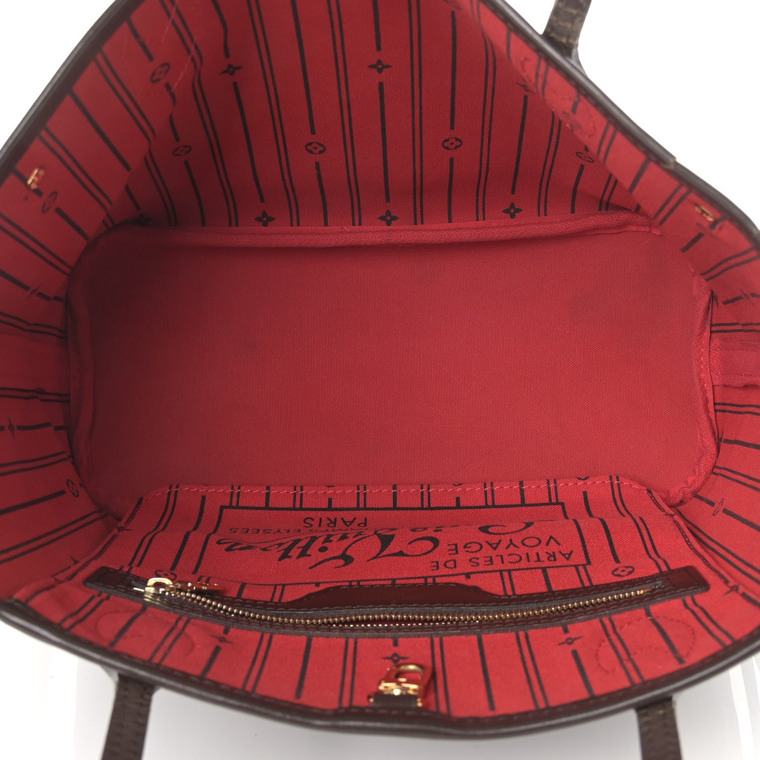 Louis Vuitton Damier Ebene Neverfull PM 5 of 17