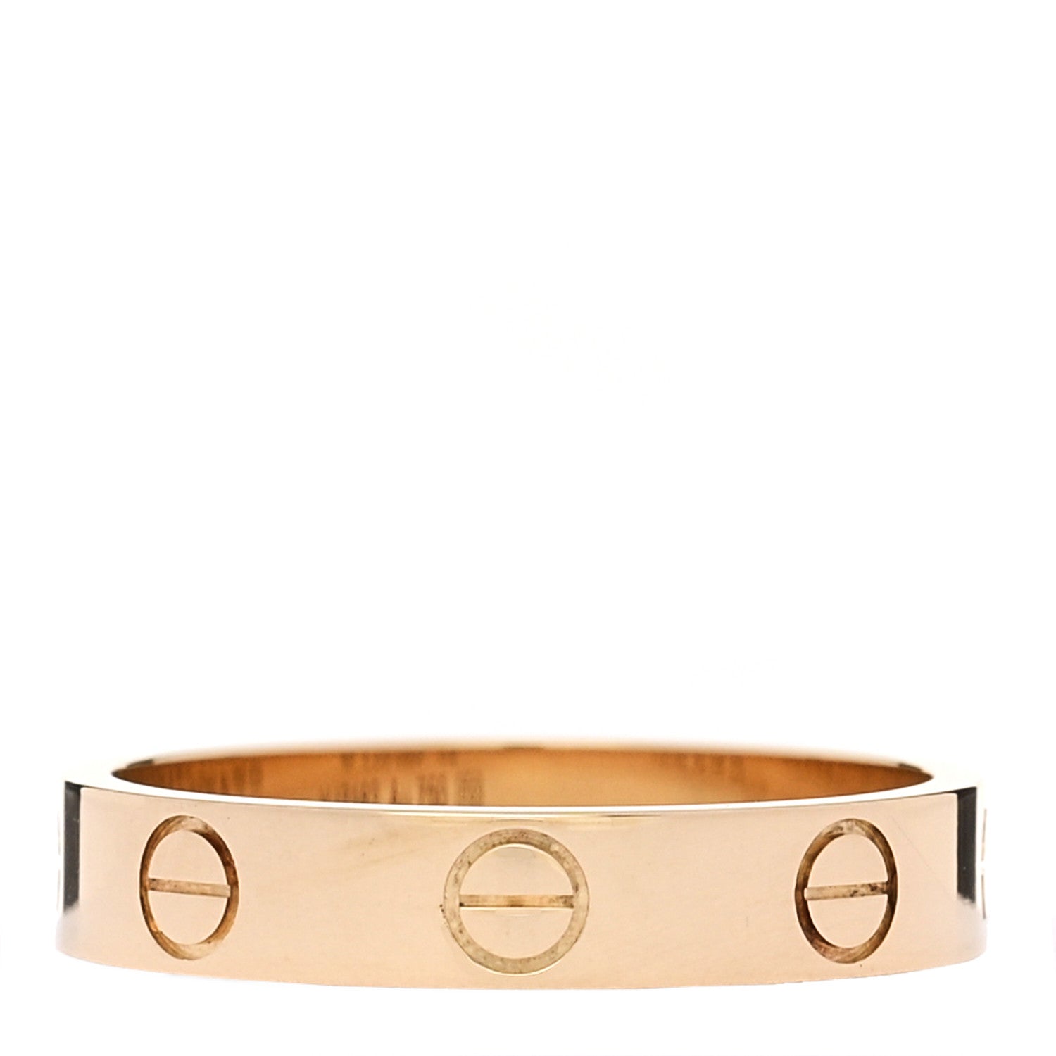 Cartier 18K Yellow Gold 3.5mm LOVE Wedding Band Ring 52 6 3 of 5