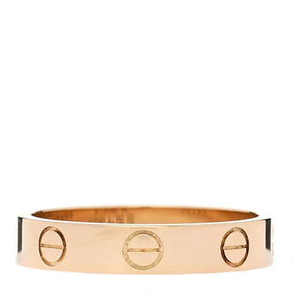 Cartier 18K Yellow Gold 3.5mm LOVE Wedding Band Ring 52 6 3 of 5