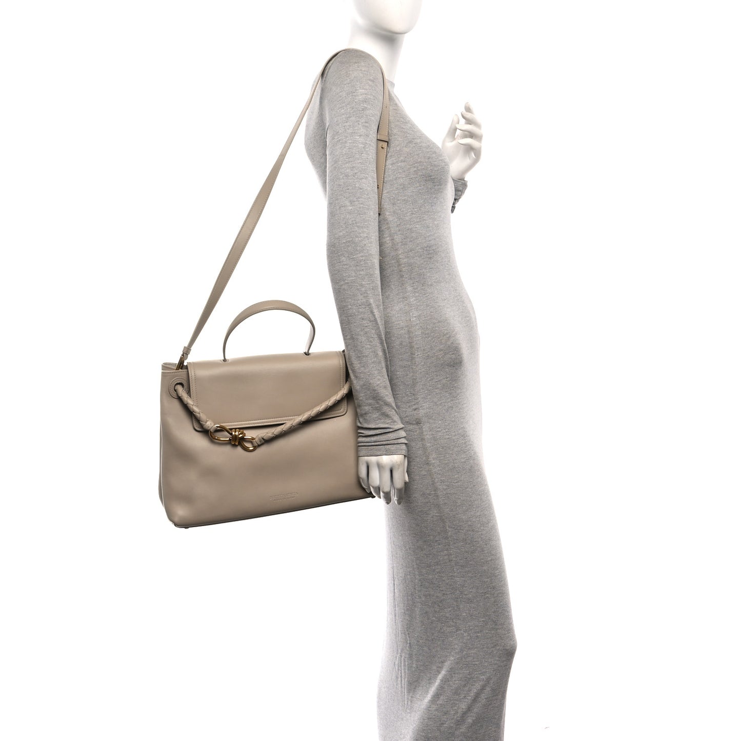 Silky Calfskin Medium Ciao Ciao Ecru