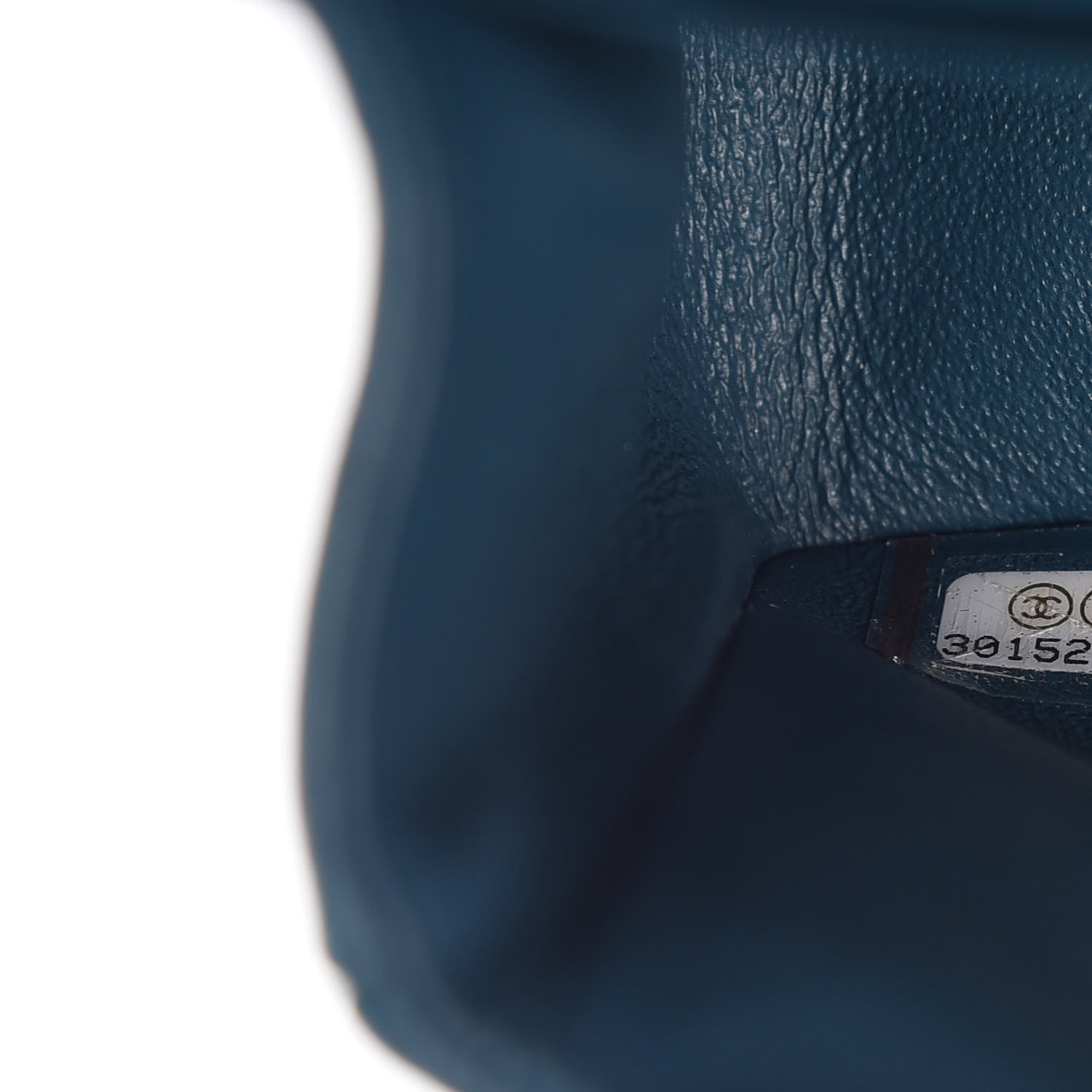 Chanel Lambskin Quilted Small Double Flap Dark Blue 9 of 10