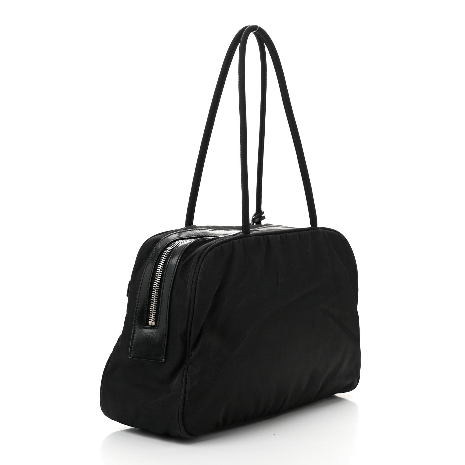 Prada Nylon Pocket Bowler Black 3 of 11