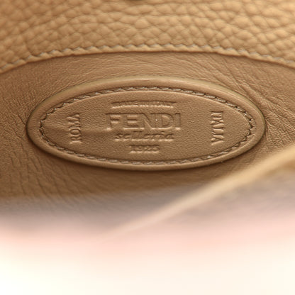 Fendi Cuoio Romano Selleria Bi-Color Medium Peekaboo X-Lite Panna Camelia 6 of 8