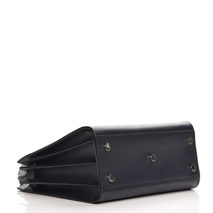 Saint Laurent Grained Calfskin Baby Sac De Jour Marine 5 of 8
