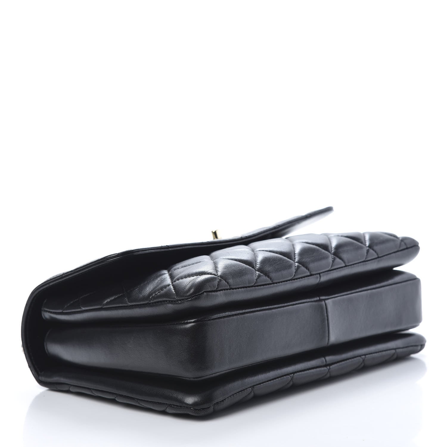 Chanel Lambskin Quilted Medium Trendy CC Flap Dual Handle Bag Black 5 of 12