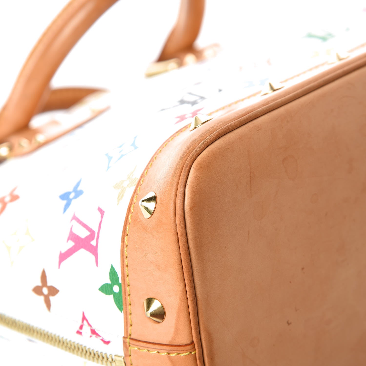 Louis Vuitton Monogram Multicolor Alma White 15 of 19