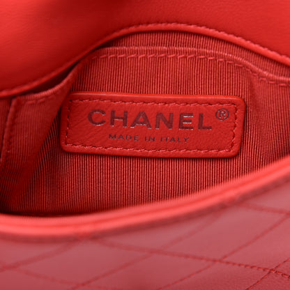 Chanel Lambskin Mixed Fibers Large Shopping Bag Red Purple White 11 of 13