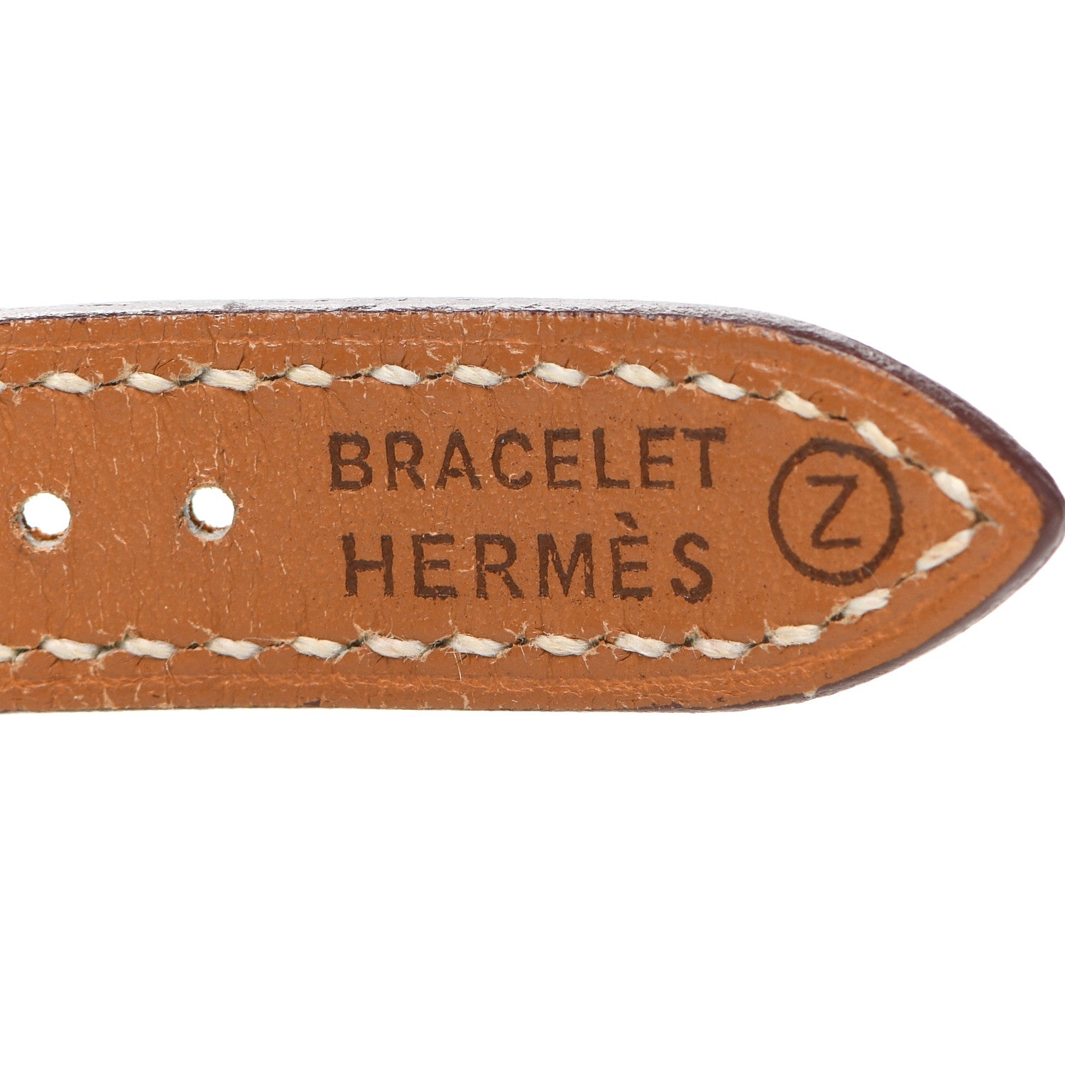 Hermes Stainless Steel Courchevel 20mm Kelly Cadena Quartz Watch Gold 3 of 3